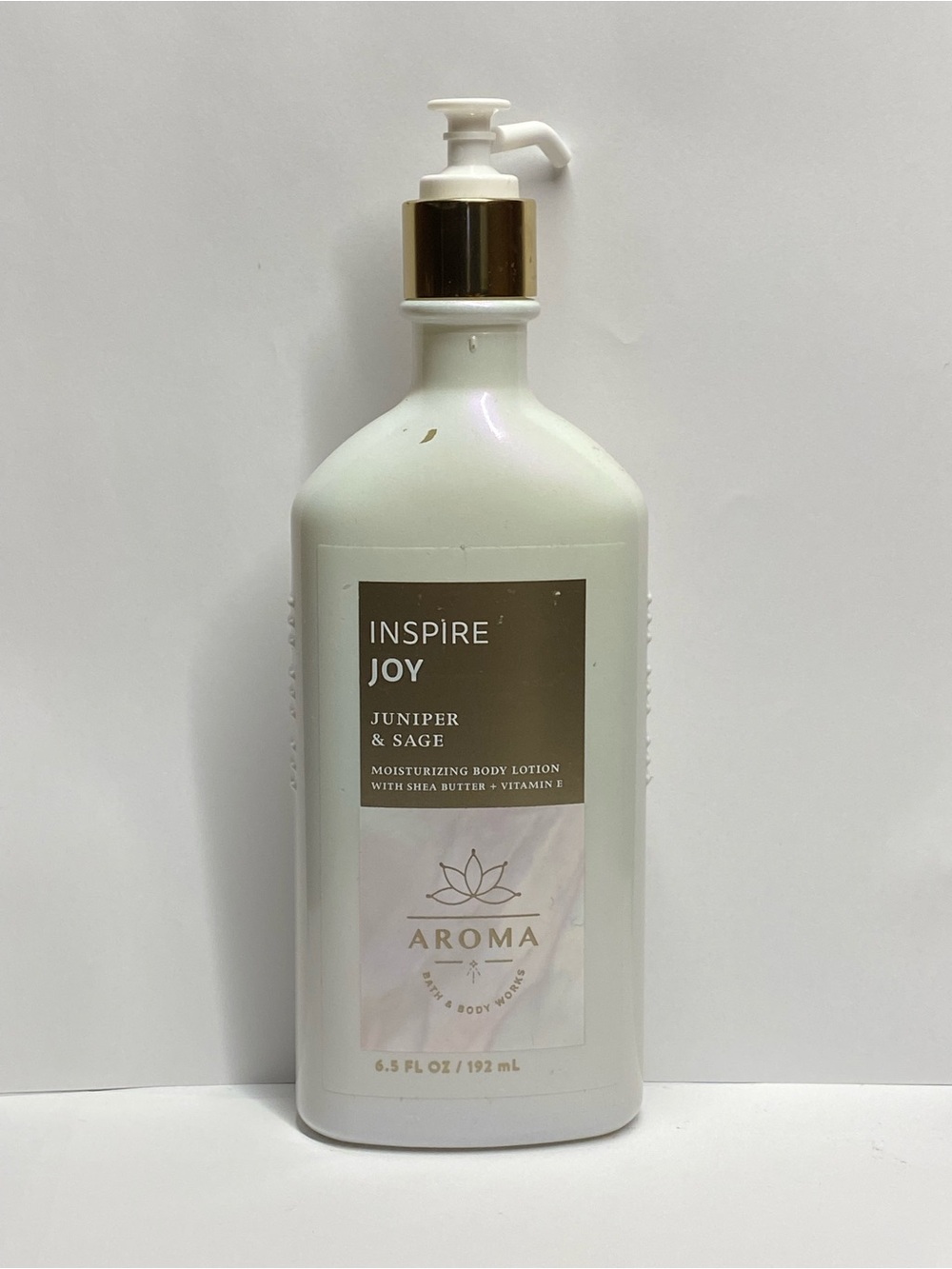 Bath & Body Works Aroma Inspire Joy Juniper & Sage Body Lotion